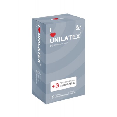 Unilatex Ribbed 12+3 шт в подарок